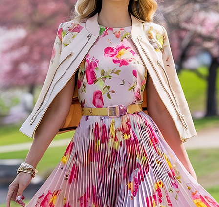 Riviera Bloom Dress